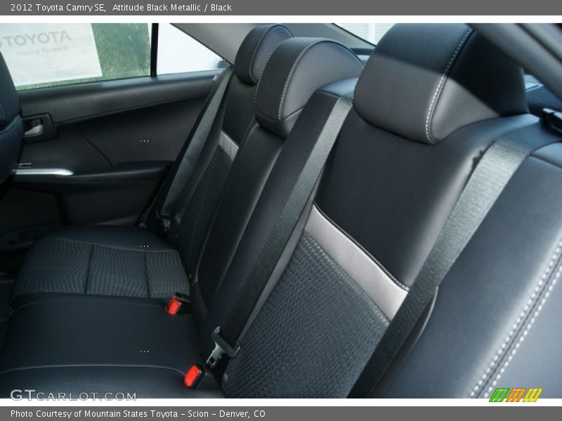 Attitude Black Metallic / Black 2012 Toyota Camry SE