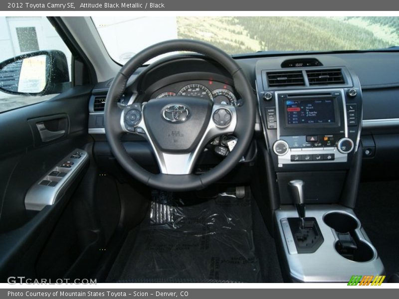 Attitude Black Metallic / Black 2012 Toyota Camry SE