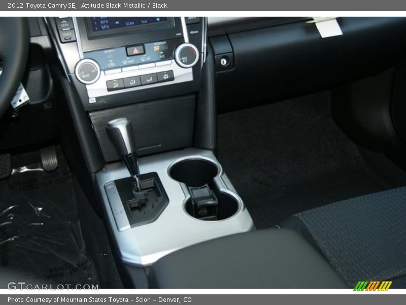 Attitude Black Metallic / Black 2012 Toyota Camry SE