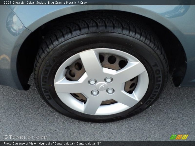 Blue Granite Metallic / Gray 2005 Chevrolet Cobalt Sedan