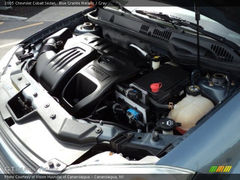 Blue Granite Metallic / Gray 2005 Chevrolet Cobalt Sedan