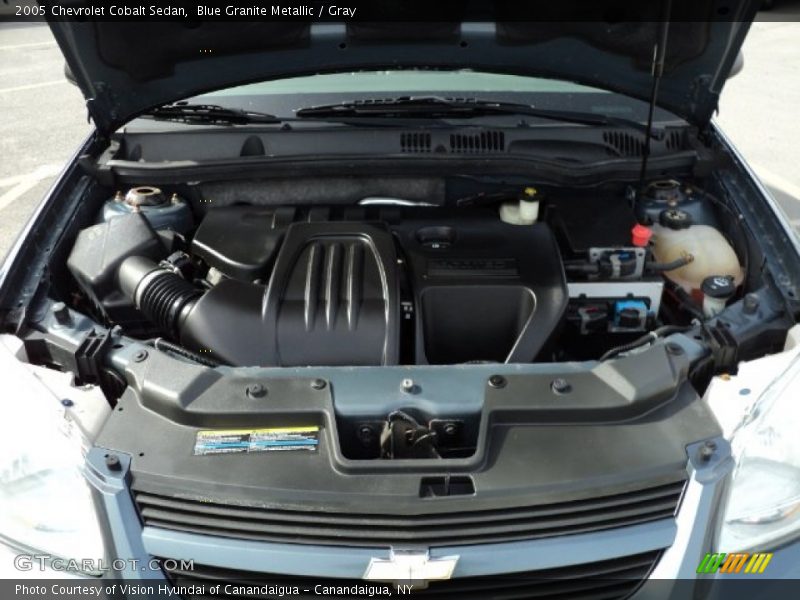 Blue Granite Metallic / Gray 2005 Chevrolet Cobalt Sedan