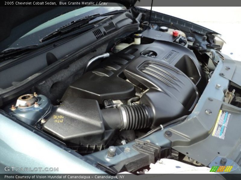 Blue Granite Metallic / Gray 2005 Chevrolet Cobalt Sedan