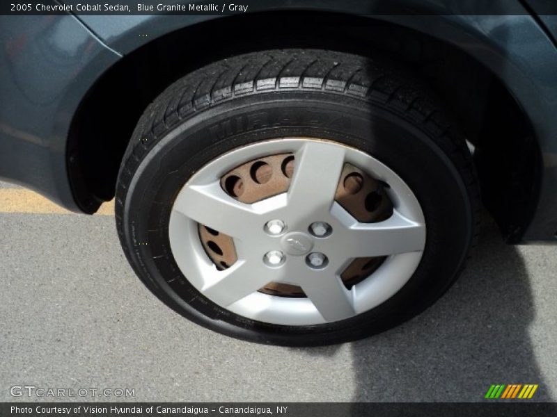 Blue Granite Metallic / Gray 2005 Chevrolet Cobalt Sedan