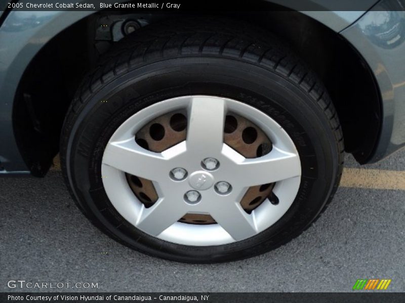 Blue Granite Metallic / Gray 2005 Chevrolet Cobalt Sedan