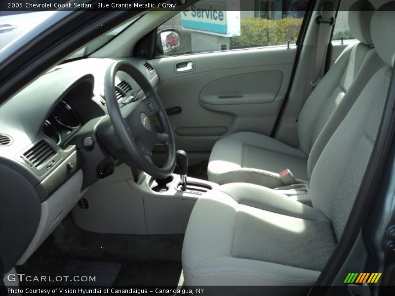 Blue Granite Metallic / Gray 2005 Chevrolet Cobalt Sedan