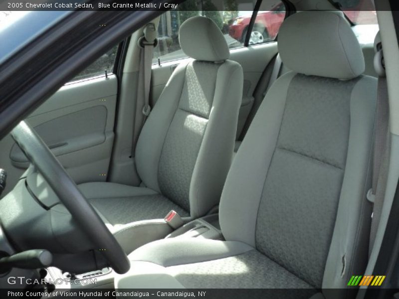 Blue Granite Metallic / Gray 2005 Chevrolet Cobalt Sedan