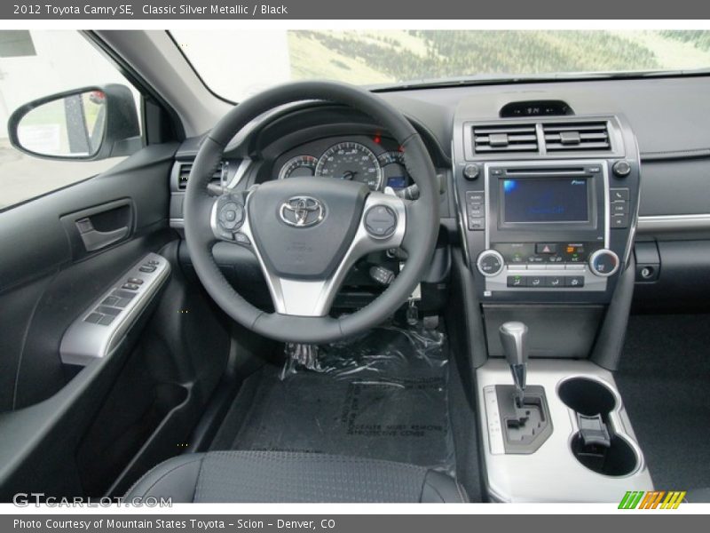 Classic Silver Metallic / Black 2012 Toyota Camry SE