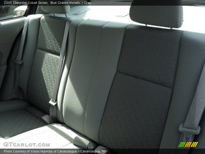 Blue Granite Metallic / Gray 2005 Chevrolet Cobalt Sedan
