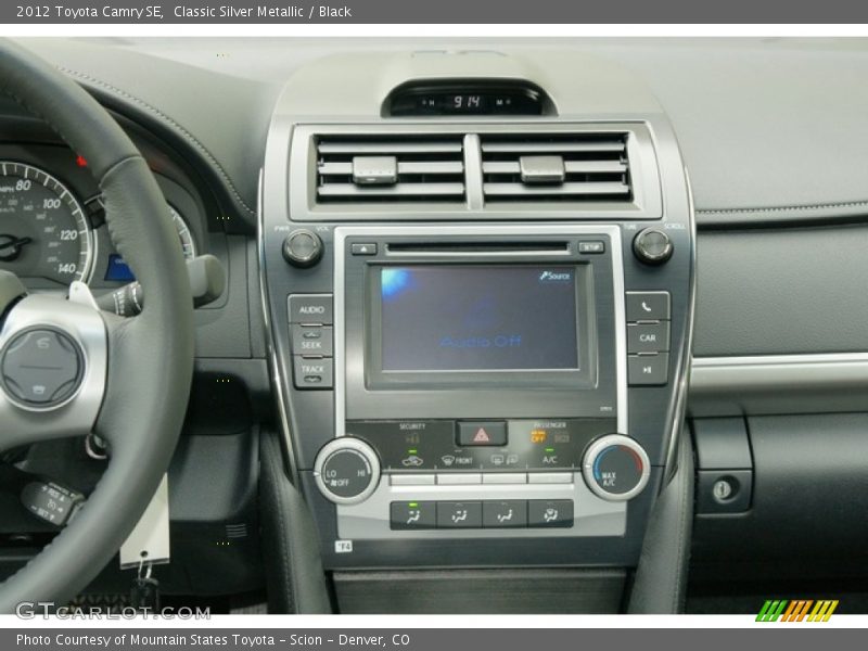Classic Silver Metallic / Black 2012 Toyota Camry SE