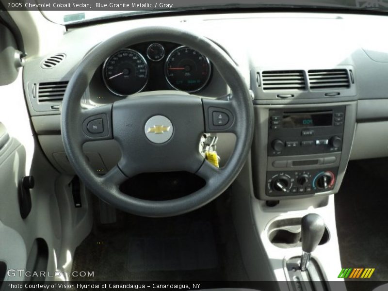 Blue Granite Metallic / Gray 2005 Chevrolet Cobalt Sedan