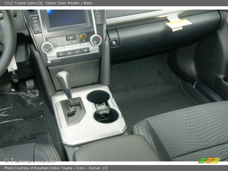 Classic Silver Metallic / Black 2012 Toyota Camry SE