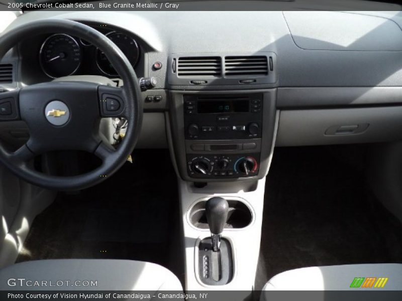 Blue Granite Metallic / Gray 2005 Chevrolet Cobalt Sedan