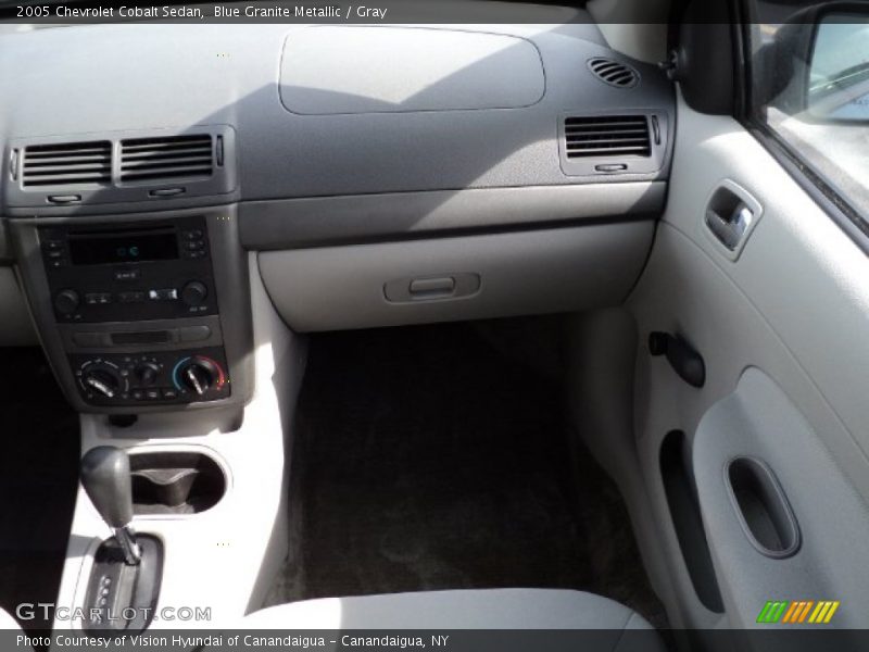 Blue Granite Metallic / Gray 2005 Chevrolet Cobalt Sedan
