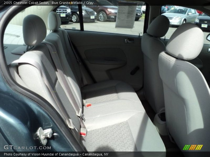 Blue Granite Metallic / Gray 2005 Chevrolet Cobalt Sedan