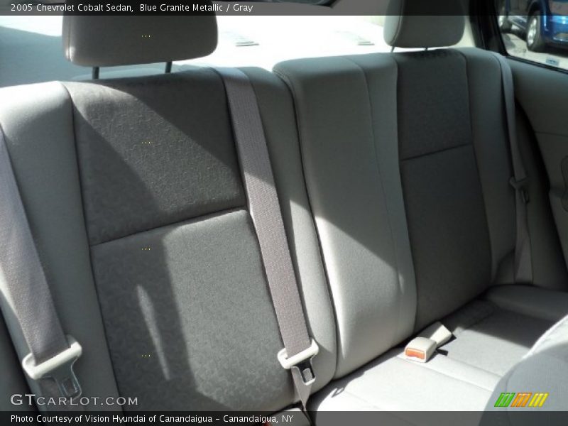 Blue Granite Metallic / Gray 2005 Chevrolet Cobalt Sedan