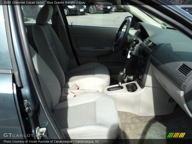 Blue Granite Metallic / Gray 2005 Chevrolet Cobalt Sedan