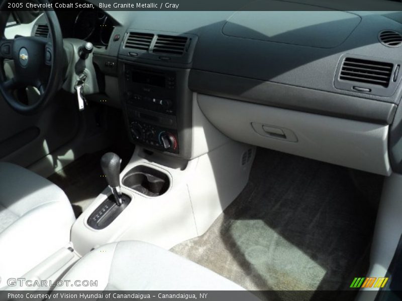 Blue Granite Metallic / Gray 2005 Chevrolet Cobalt Sedan