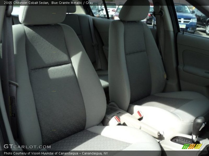 Blue Granite Metallic / Gray 2005 Chevrolet Cobalt Sedan