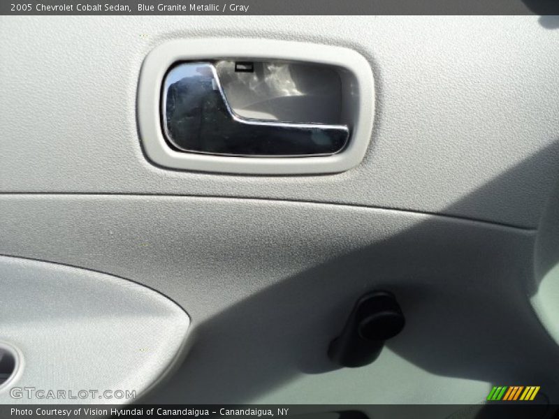 Blue Granite Metallic / Gray 2005 Chevrolet Cobalt Sedan