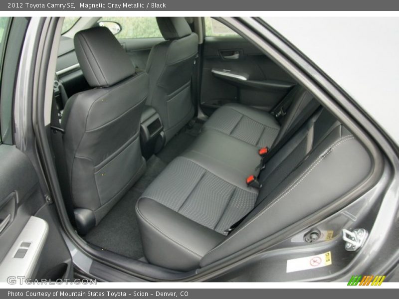 Magnetic Gray Metallic / Black 2012 Toyota Camry SE