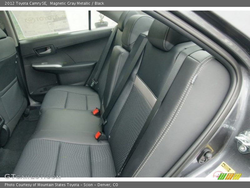 Magnetic Gray Metallic / Black 2012 Toyota Camry SE