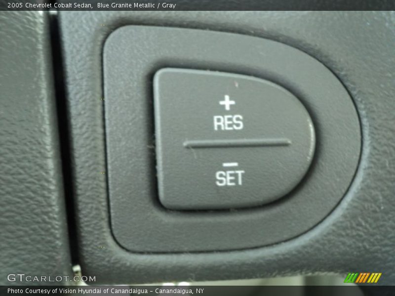 Blue Granite Metallic / Gray 2005 Chevrolet Cobalt Sedan