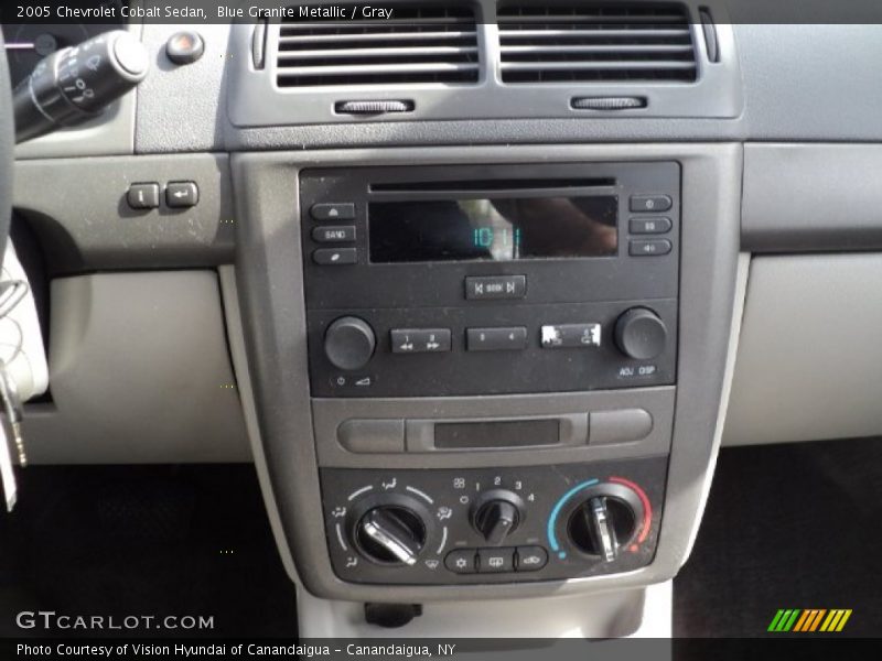 Blue Granite Metallic / Gray 2005 Chevrolet Cobalt Sedan