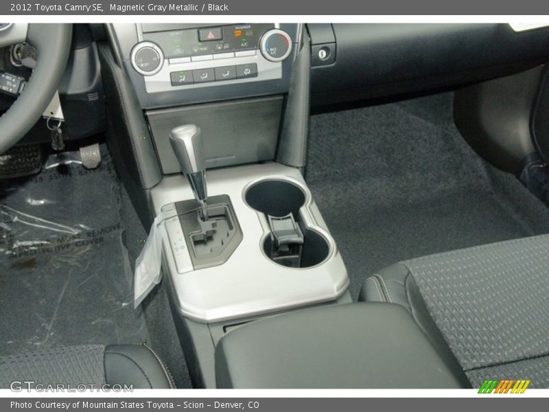 Magnetic Gray Metallic / Black 2012 Toyota Camry SE