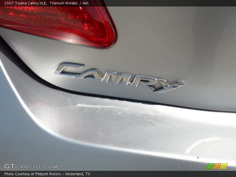 Titanium Metallic / Ash 2007 Toyota Camry XLE