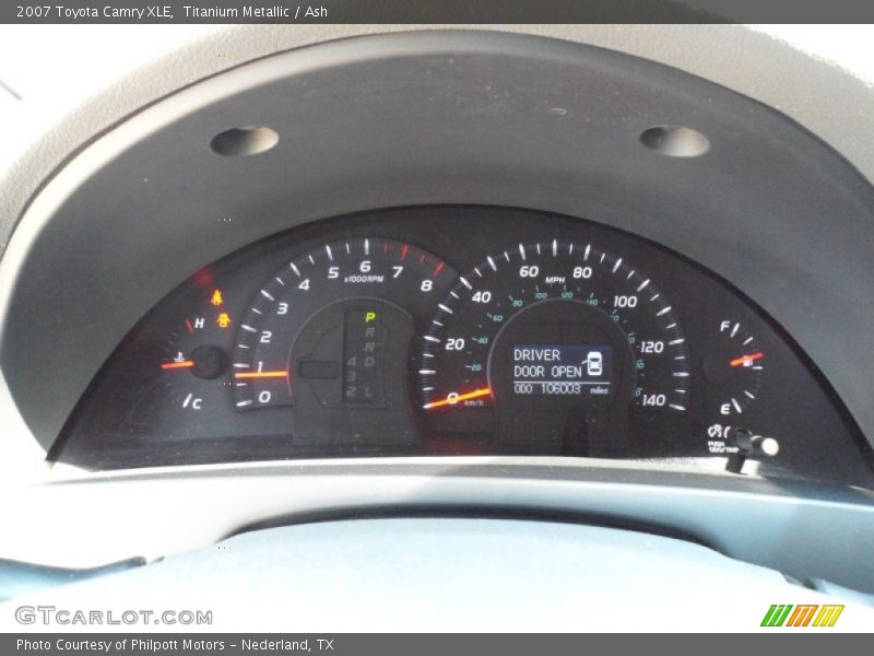 Titanium Metallic / Ash 2007 Toyota Camry XLE
