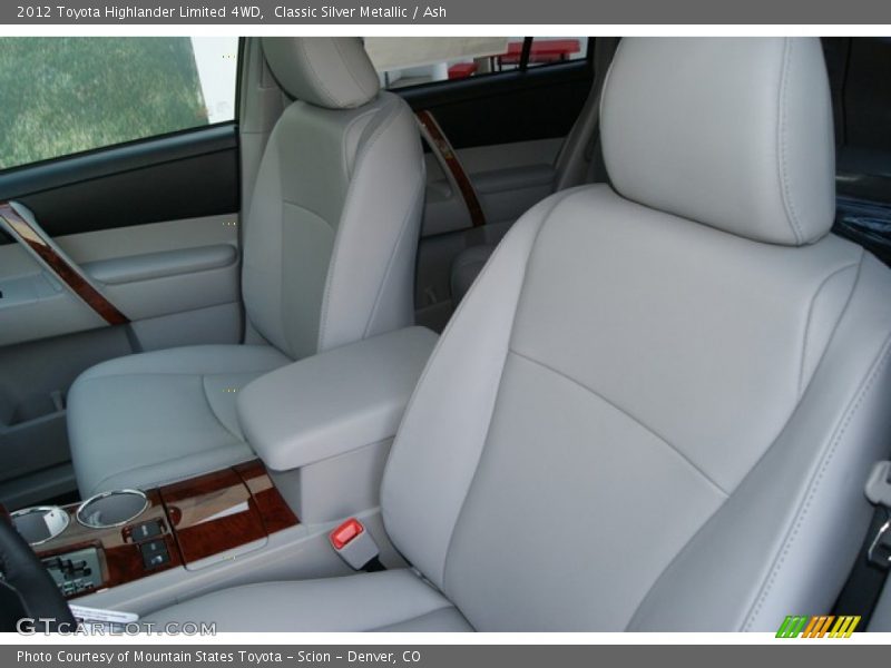 Classic Silver Metallic / Ash 2012 Toyota Highlander Limited 4WD