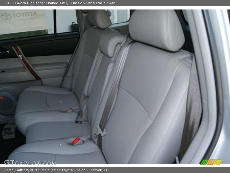 Classic Silver Metallic / Ash 2012 Toyota Highlander Limited 4WD