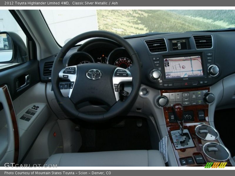 Classic Silver Metallic / Ash 2012 Toyota Highlander Limited 4WD