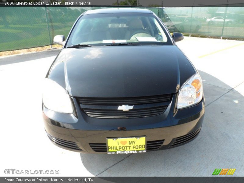 Black / Neutral 2006 Chevrolet Cobalt LS Sedan