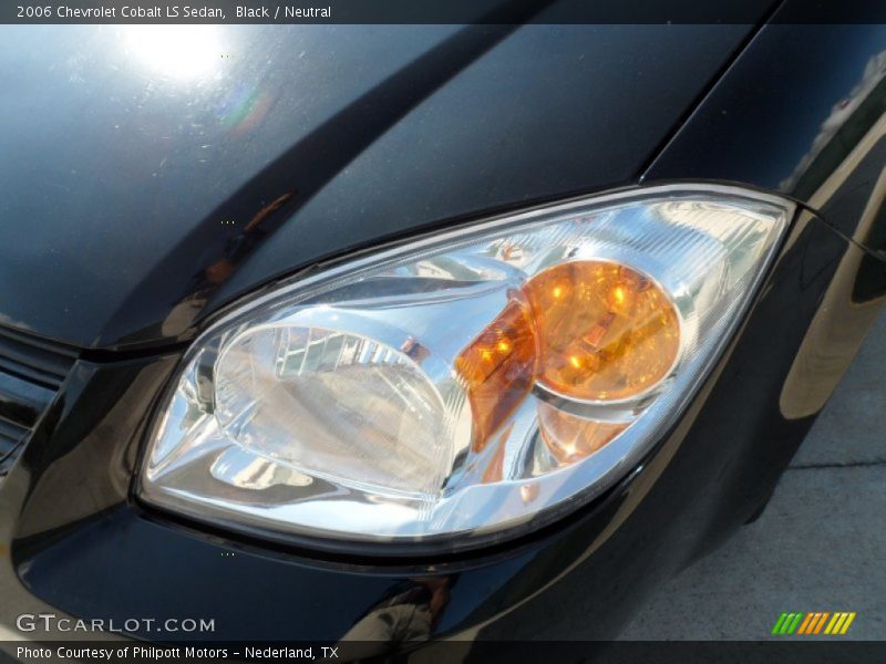Black / Neutral 2006 Chevrolet Cobalt LS Sedan