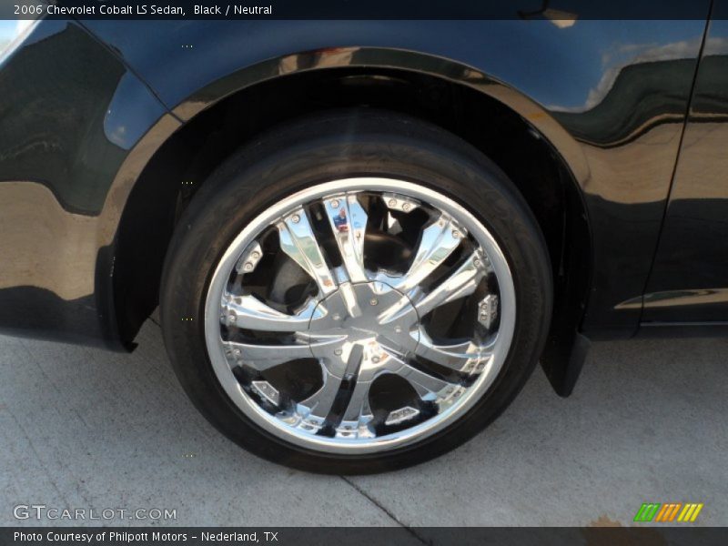 Black / Neutral 2006 Chevrolet Cobalt LS Sedan