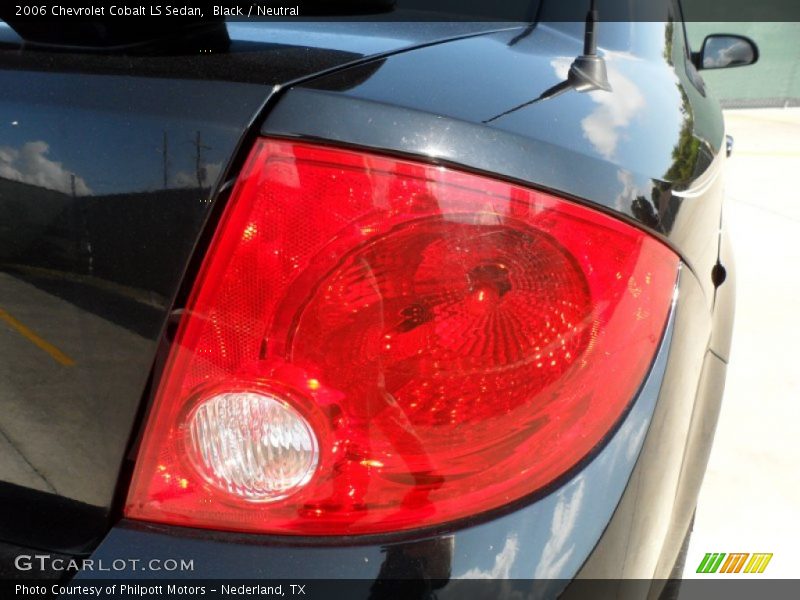 Black / Neutral 2006 Chevrolet Cobalt LS Sedan