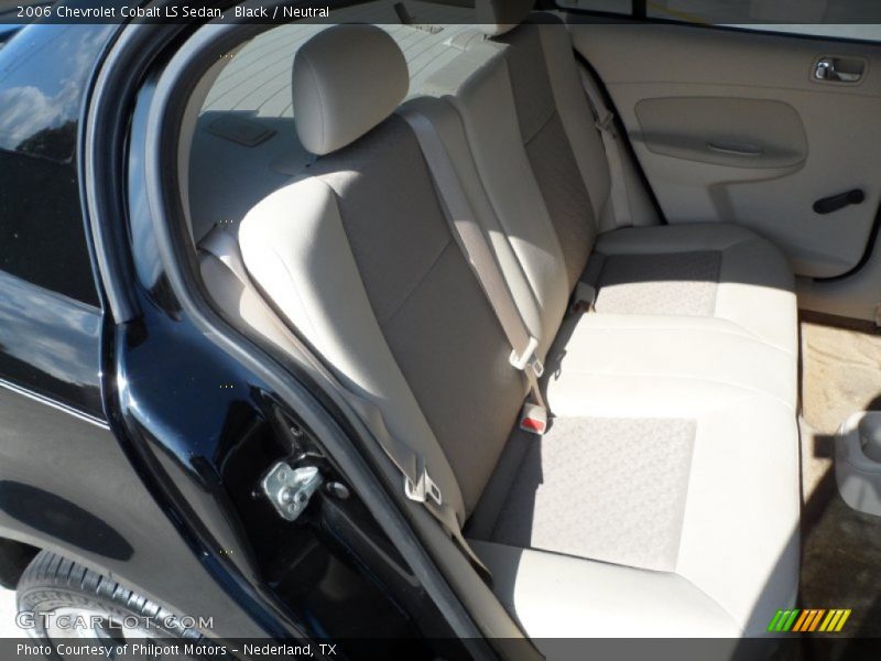 Black / Neutral 2006 Chevrolet Cobalt LS Sedan