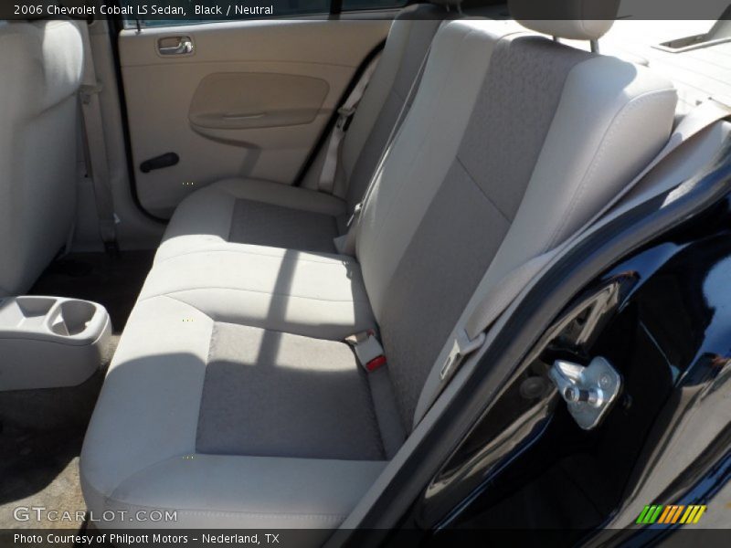 Black / Neutral 2006 Chevrolet Cobalt LS Sedan
