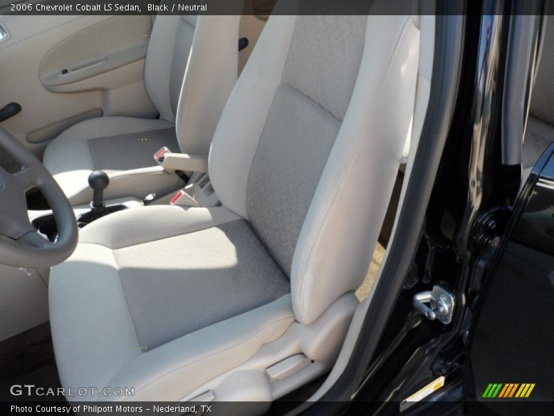 Black / Neutral 2006 Chevrolet Cobalt LS Sedan