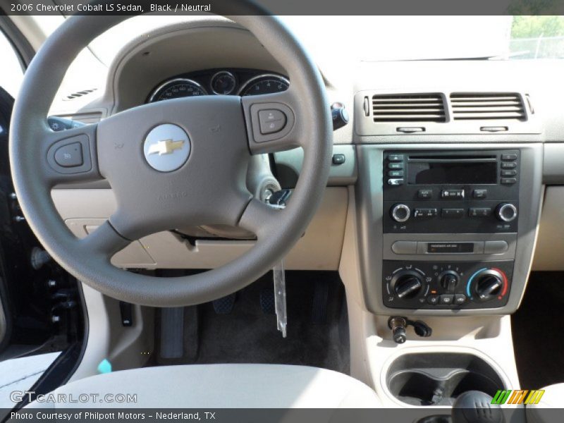 Black / Neutral 2006 Chevrolet Cobalt LS Sedan