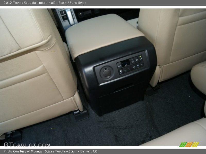 Black / Sand Beige 2012 Toyota Sequoia Limited 4WD