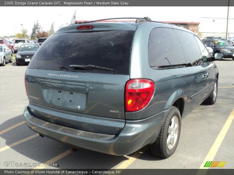 Magnesium Pearl / Medium Slate Gray 2005 Dodge Grand Caravan SXT