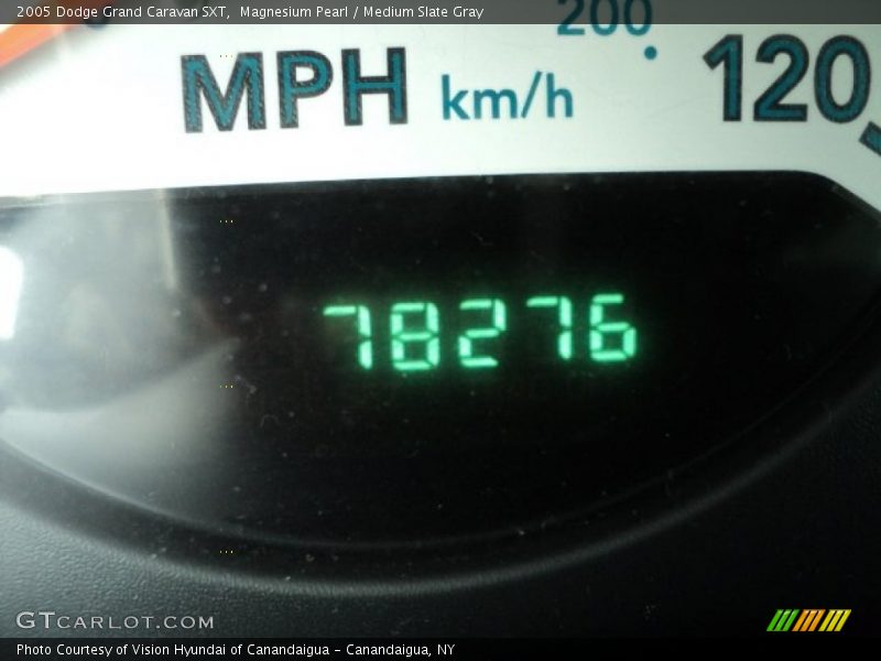 Magnesium Pearl / Medium Slate Gray 2005 Dodge Grand Caravan SXT