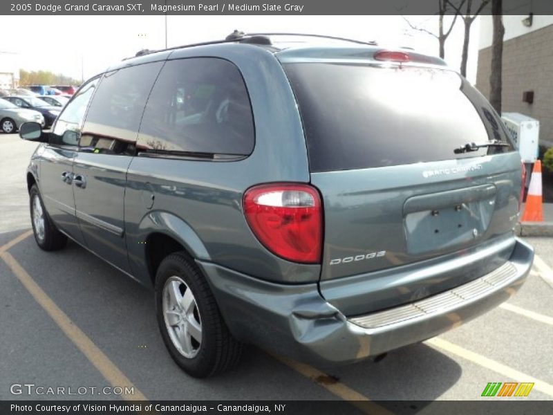 Magnesium Pearl / Medium Slate Gray 2005 Dodge Grand Caravan SXT