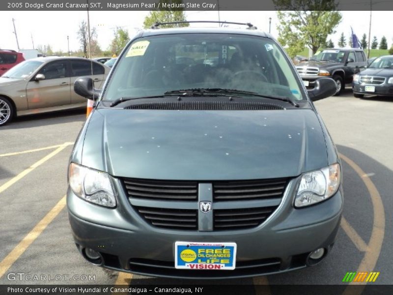 Magnesium Pearl / Medium Slate Gray 2005 Dodge Grand Caravan SXT