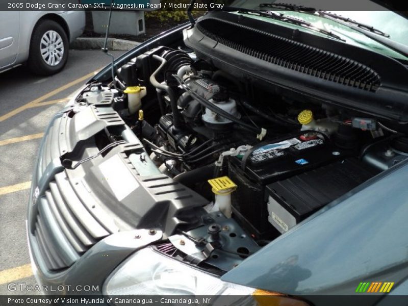 Magnesium Pearl / Medium Slate Gray 2005 Dodge Grand Caravan SXT