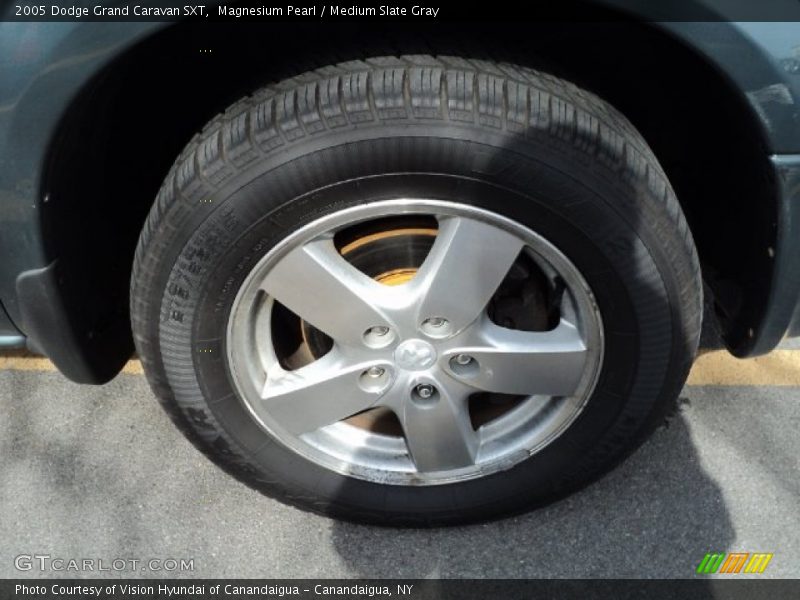 Magnesium Pearl / Medium Slate Gray 2005 Dodge Grand Caravan SXT