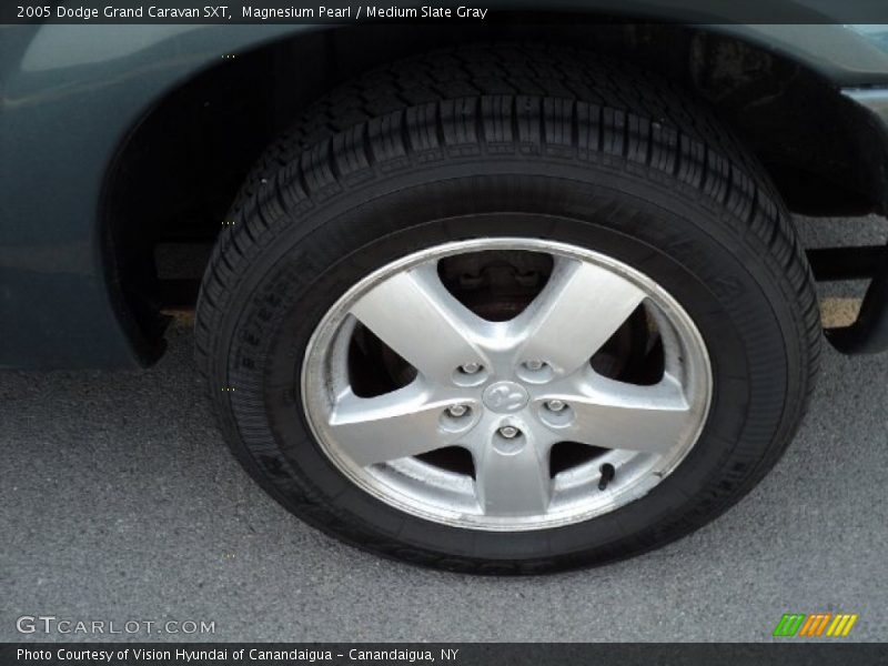 Magnesium Pearl / Medium Slate Gray 2005 Dodge Grand Caravan SXT